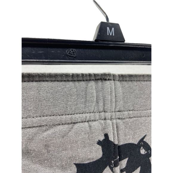 NWT Gray & Black Bat Print Jogger Sweatpants Baby's Size 18 Months - Picture 6 of 6